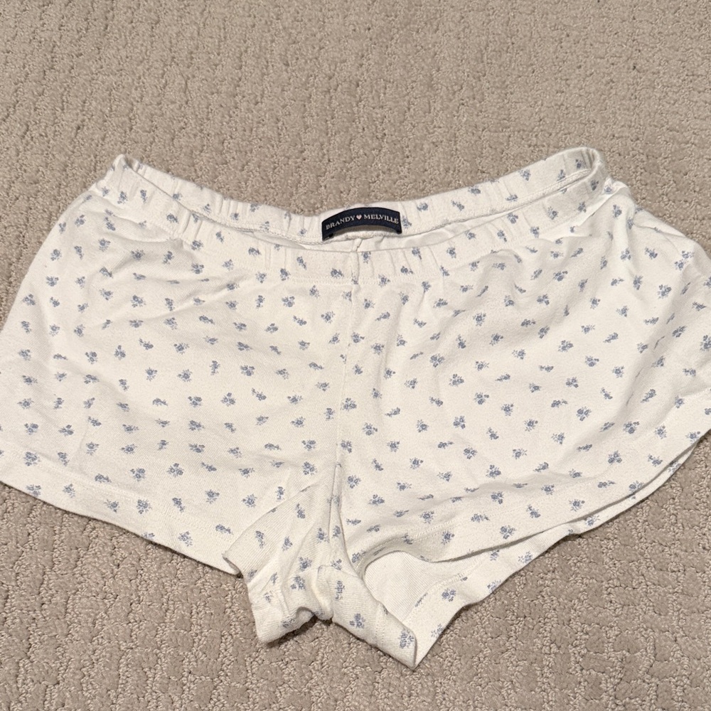Brandy Melville floral sleep shorts